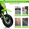 Electric Dirt Bike for Kids with Training Wheels, Twist Grip Throttle, 12V Kids Motorcycle, 3Mph Max Speed and Music, Ride on Motorcycle for Kids Toddlers - Image 6